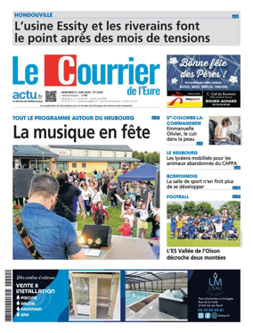 Cover of Le Courrier de l'Eure