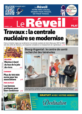 Cover of Le Reveil du Vivarais – edition Pilat