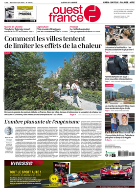 Cover of Ouest France (Caen - Bayeux - Falaise - Vire)