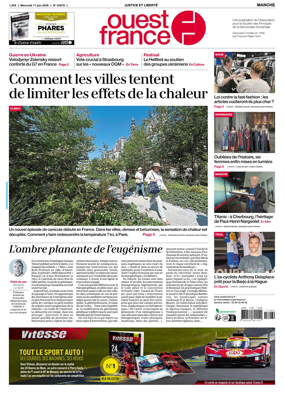 Cover of Ouest France (Manche)
