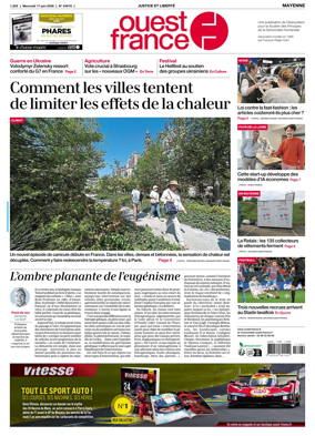 Cover of Ouest France (Mayenne)