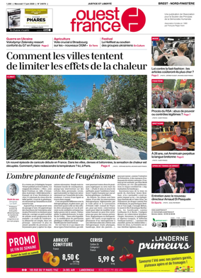 Cover of Ouest France (Nord-Finistere)