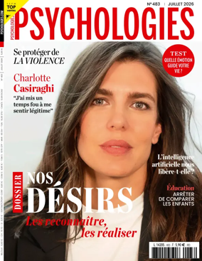 Cover of Psychologies (France)