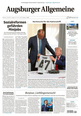Cover of Augsburger Allgemeine (Ausgabe Stadt)