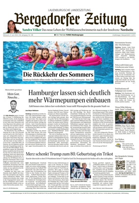 Cover of Bergedorfer Zeitung