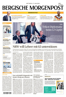 Cover of Bergische Morgenpost Wermelskirchen/Huckeswagen/Radevormwald