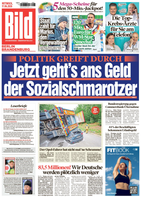 Cover of BILD Berlin-Brandenburg