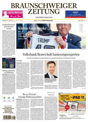 Cover of Braunschweiger Zeitung (Gifhorn)