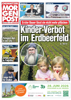 Cover of Chemnitzer Morgenpost