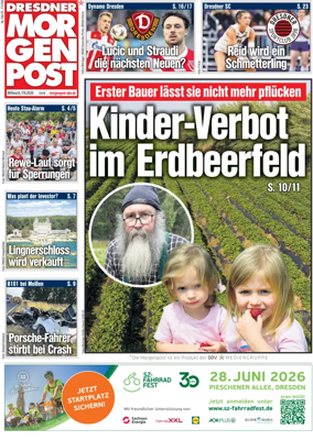 Cover of Dresdner Morgenpost