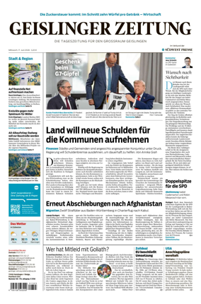Cover of Geislinger Zeitung