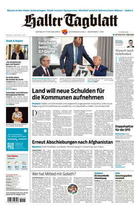 Cover of Haller Tagblatt