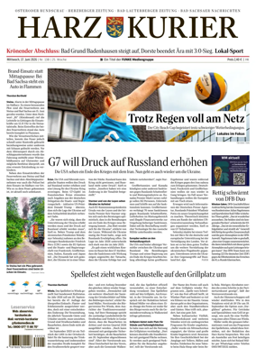 Cover of Harz Kurier