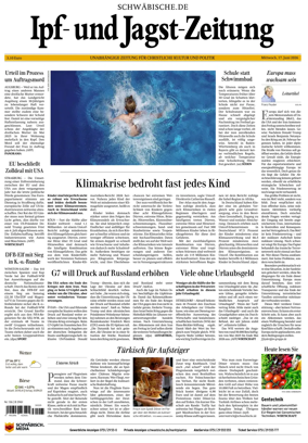 Cover of Ipf- und Jagst-Zeitung
