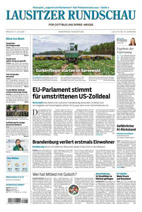 Cover of Lausitzer Rundschau