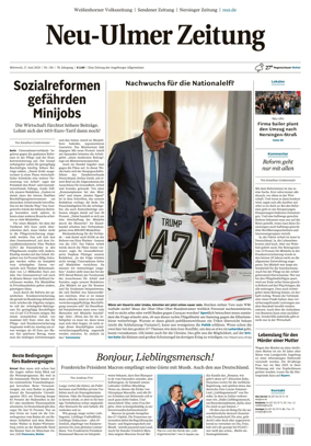 Cover of Neu-Ulmer Zeitung