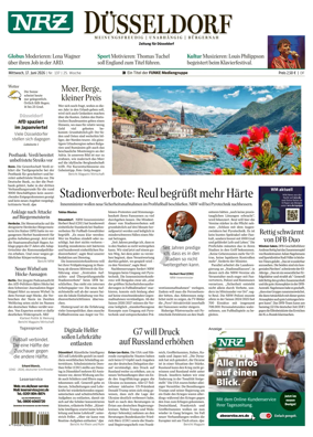 Cover of Neue Rhein Zeitung (Dusseldorf)