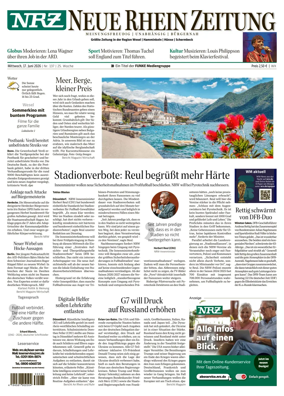 Cover of Neue Rhein Zeitung (Wesel)