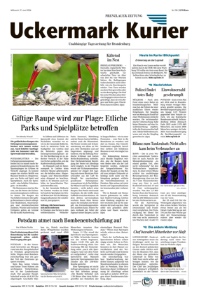 Cover of Prenzlauer Zeitung