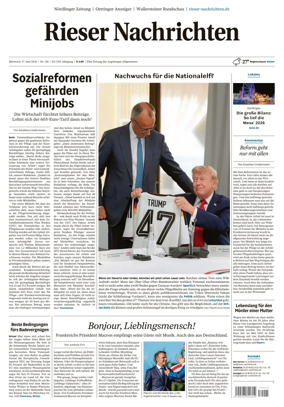 Cover of Rieser Nachrichten