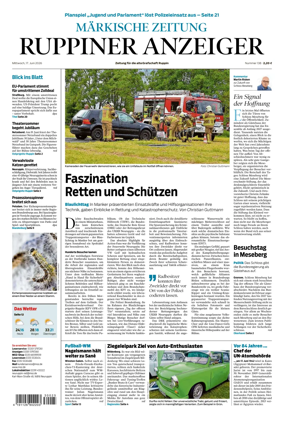 Cover of Ruppiner Anzeiger