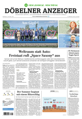 Cover of Sachsische Zeitung (Dobeln)