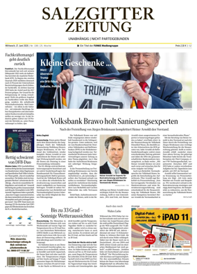 Cover of Salzgitter Zeitung