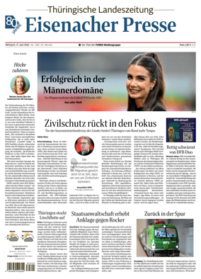 Cover of Thuringische Landeszeitung (Eisenach)