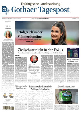 Cover of Thuringische Landeszeitung (Gotha)