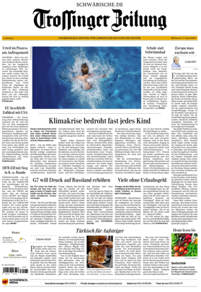 Cover of Trossinger Zeitung