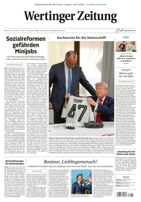 Cover of Wertinger Zeitung
