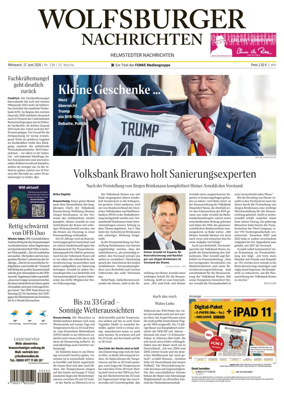 Cover of Wolfsburger Nachrichten (Helmstedt)