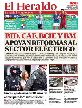 Cover of Diario El Heraldo