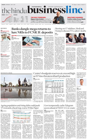 Cover of BusinessLine (Kolkata)