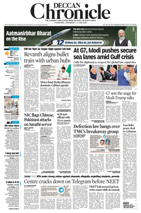 Cover of Deccan Chronicle