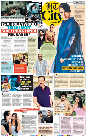 Cover of Hindustan Times (Ranchi) - Live