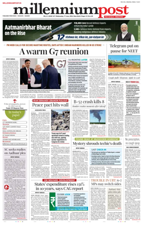 Cover of Millennium Post
