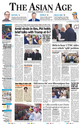 Cover of The Asian Age