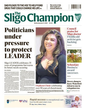 Cover of The Sligo Champion