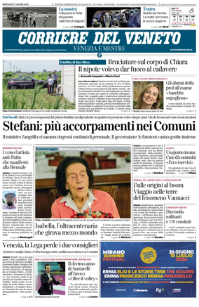 Cover of Corriere del Veneto (Venezia e Mestre)