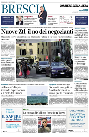 Cover of Corriere della Sera (Brescia)