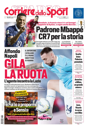 Cover of Corriere dello Sport (Campania)