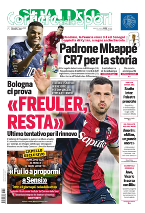 Cover of Corriere dello Sport Stadio (Bologna)