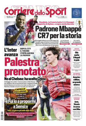Cover of Corriere dello Sport