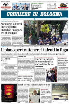 Cover of Corriere di Bologna
