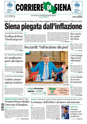Cover of Corriere di Siena