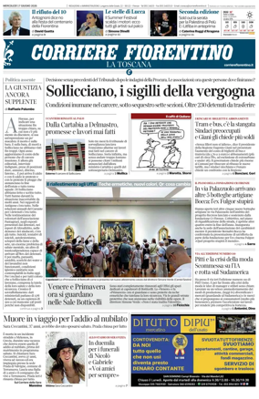Cover of Corriere Fiorentino