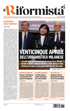 Cover of Il Riformista (Italy)