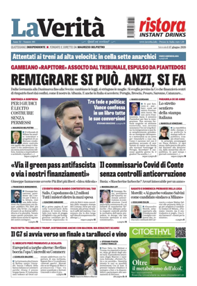 Cover of La Verita (Italia)