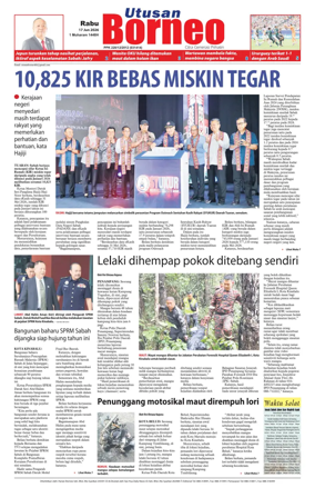 Cover of Utusan Borneo (Sabah)
